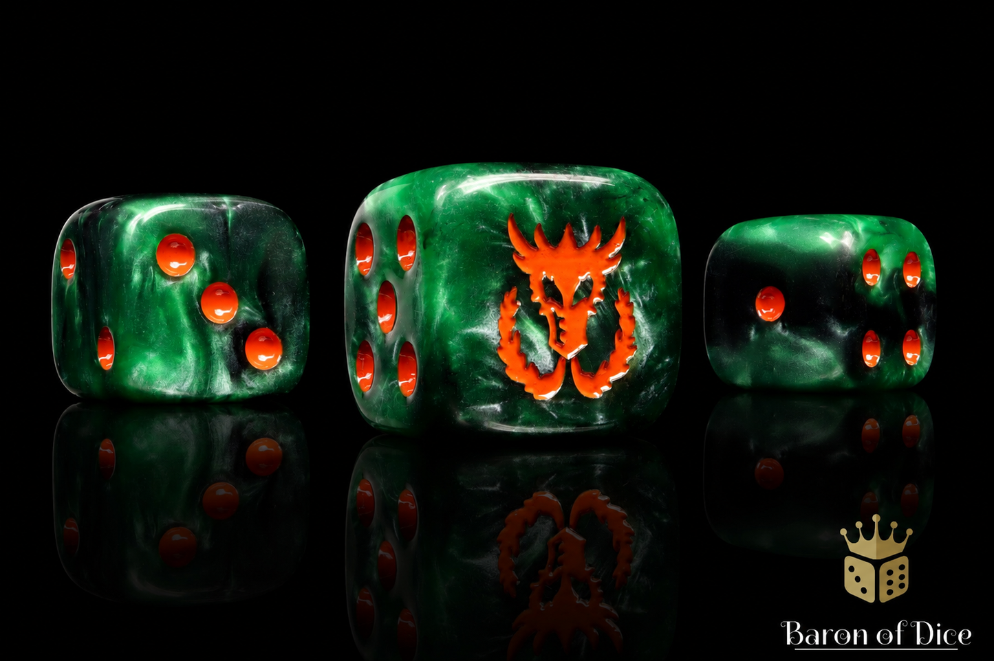Flaming Drake Dice