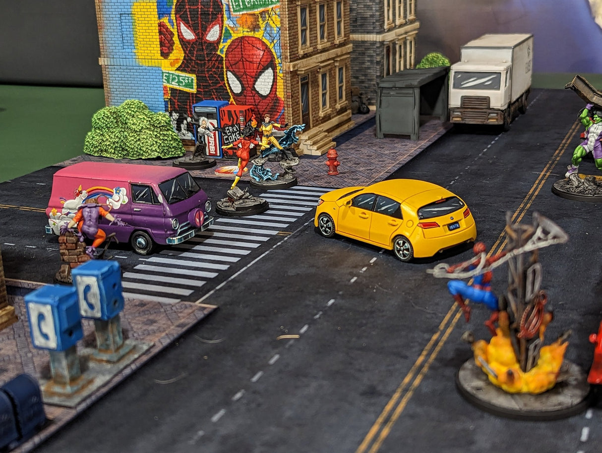 Modern City 1 - Neoprene Battle Mat with Bag