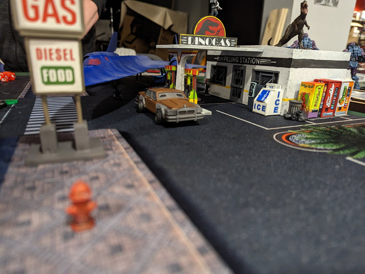 Modern City 1 - Neoprene Battle Mat with Bag