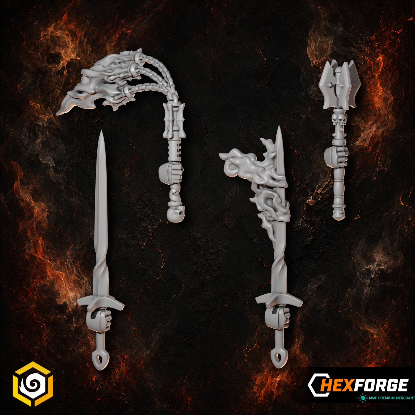 Cursed Company - Melee Weapons
