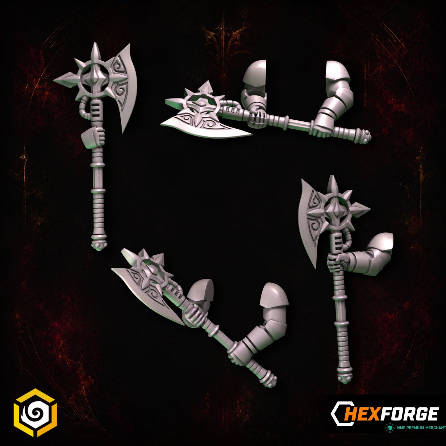 Crimson Lords - Two-Handed Axes