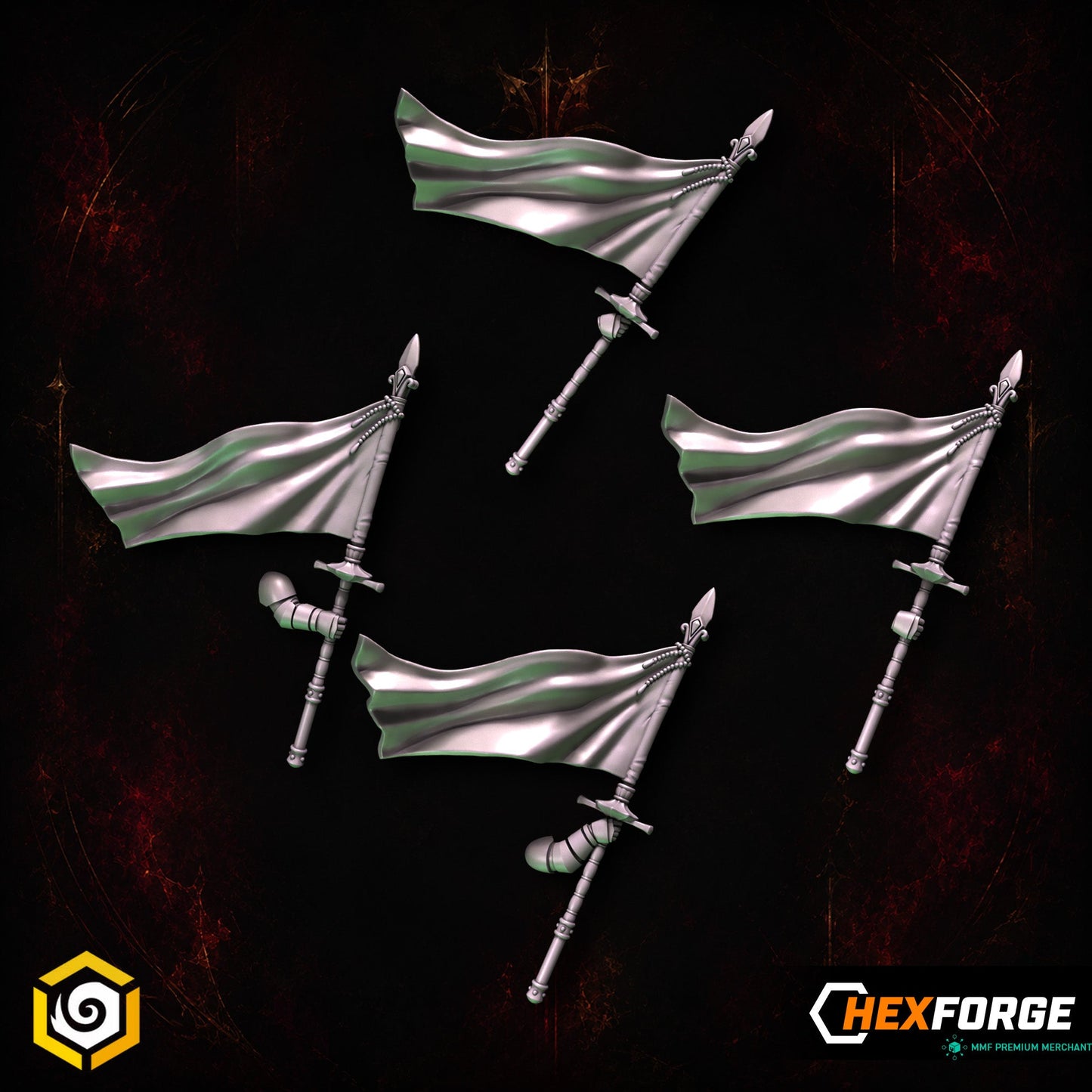 Crimson Lords - Banners