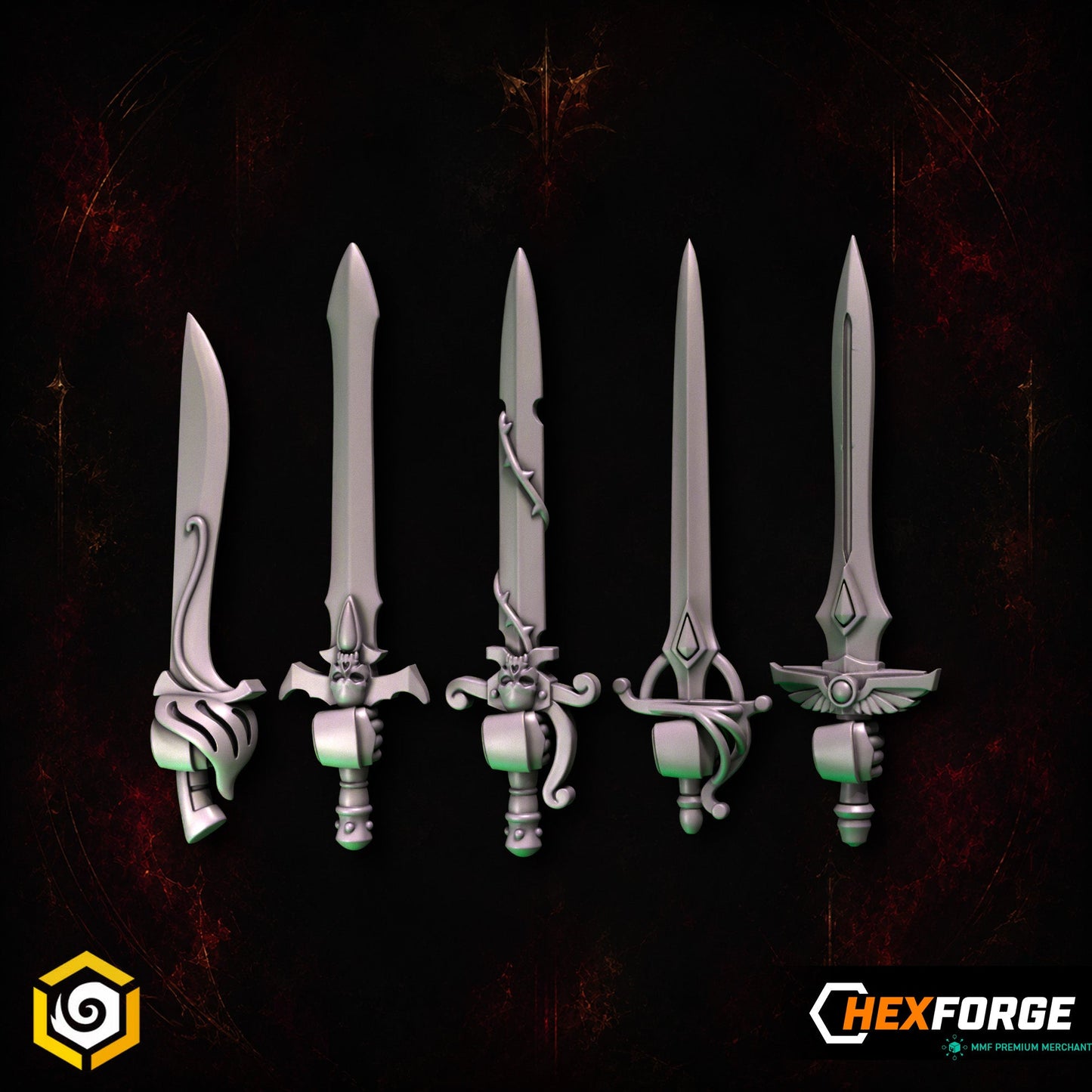 Crimson Lords - Swords