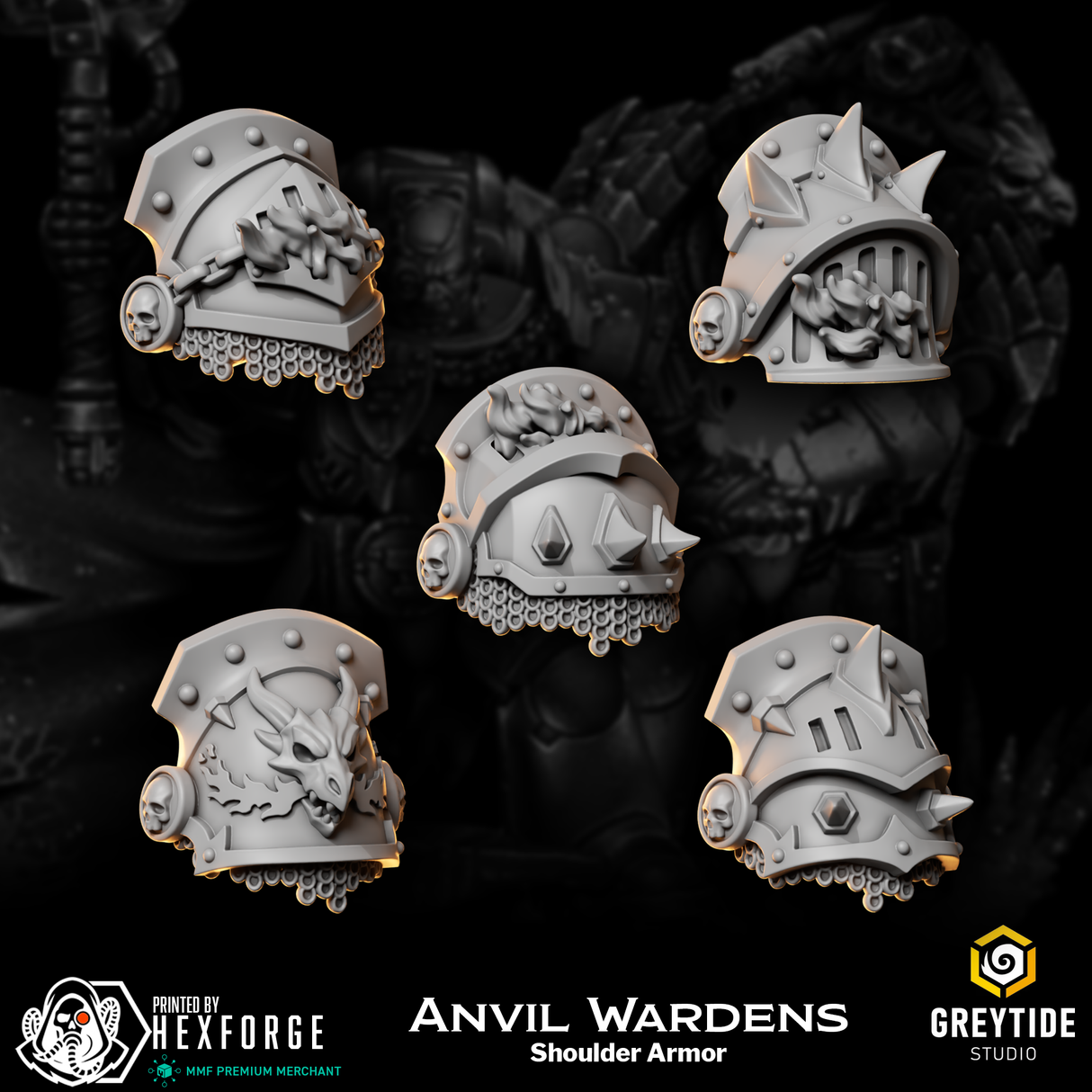 Anvil Wardens - Shoulders