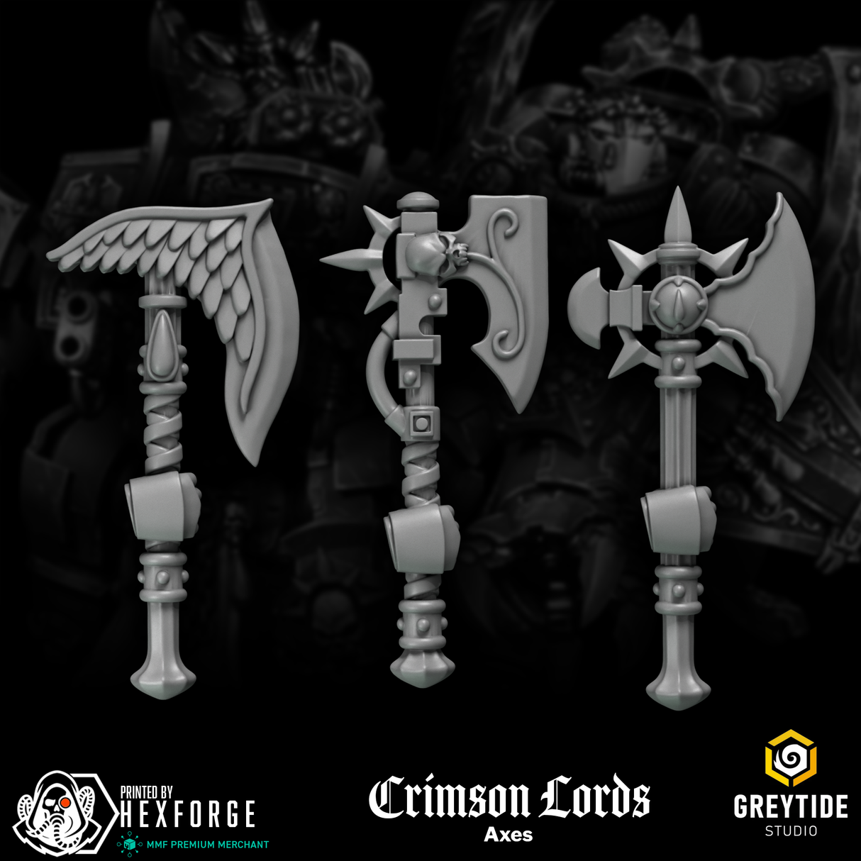 Crimson Lords - Axes