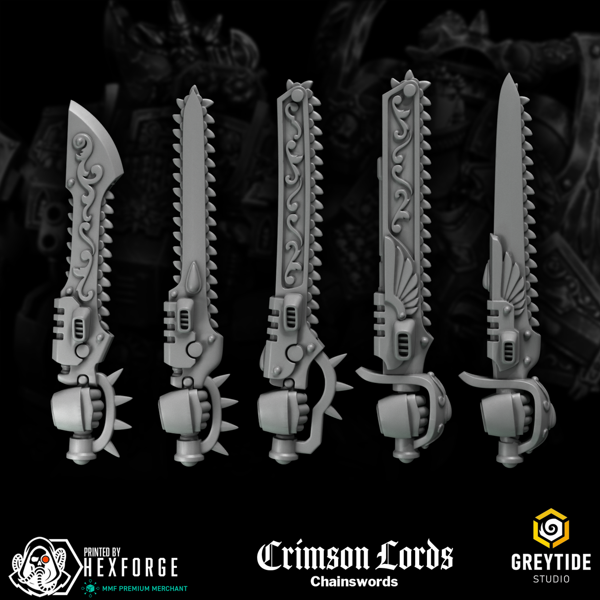 Crimson Lords - Chainswords