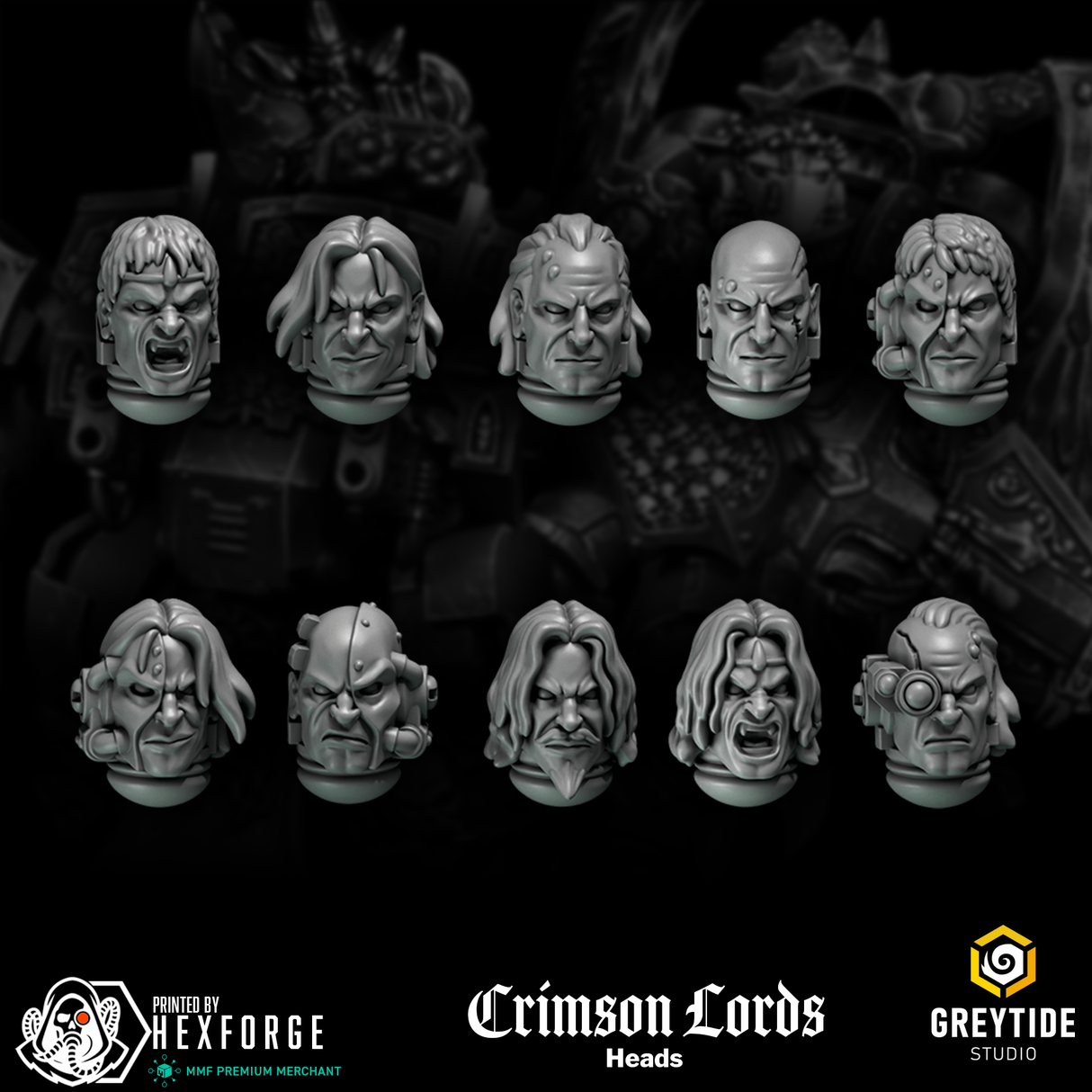 Crimson Lords - Heads