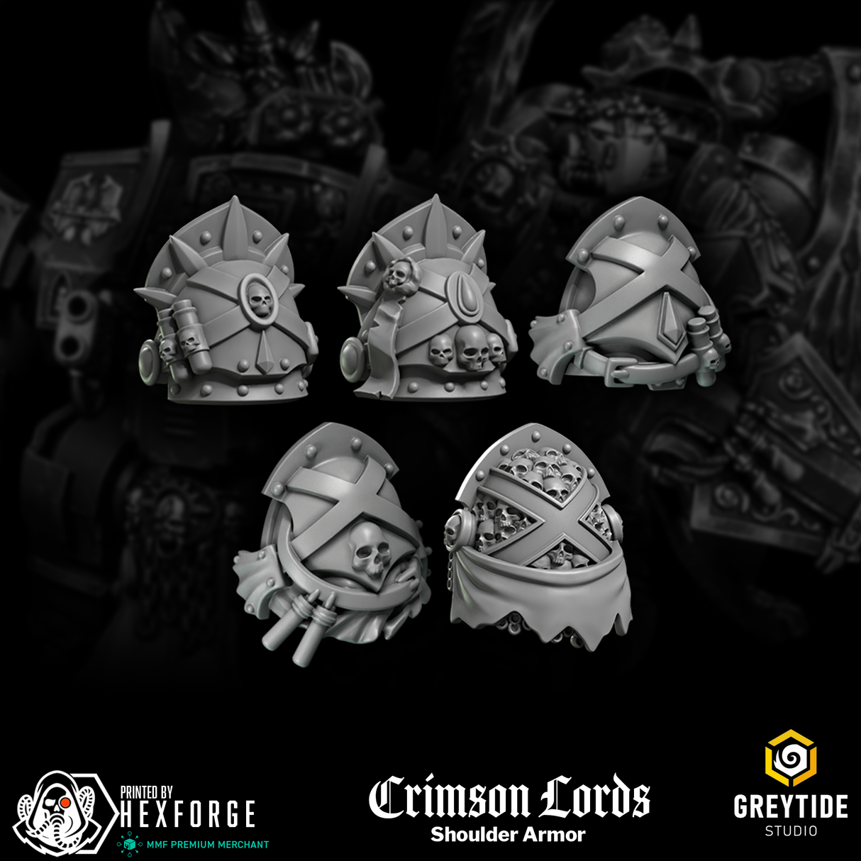 Crimson Lords - Shoulders