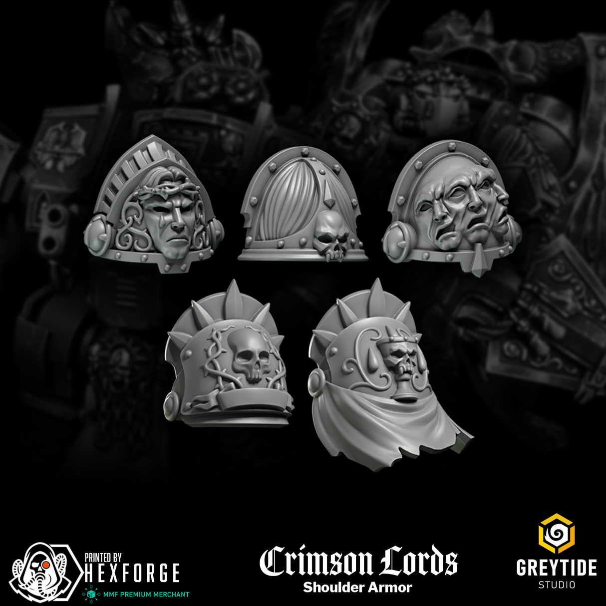 Crimson Lords - Shoulders