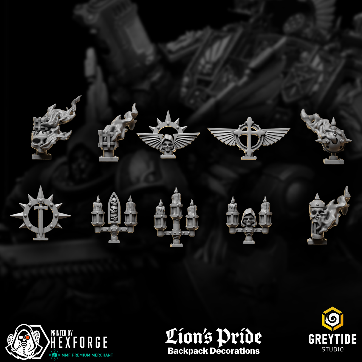 Lion's Pride - Backpack Decorations