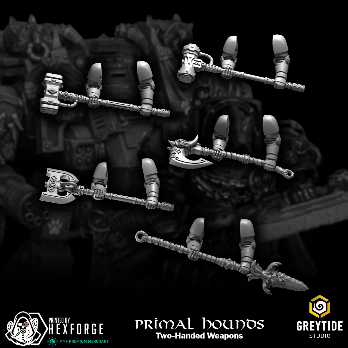 Primal Hounds - Two-Handed Weapons