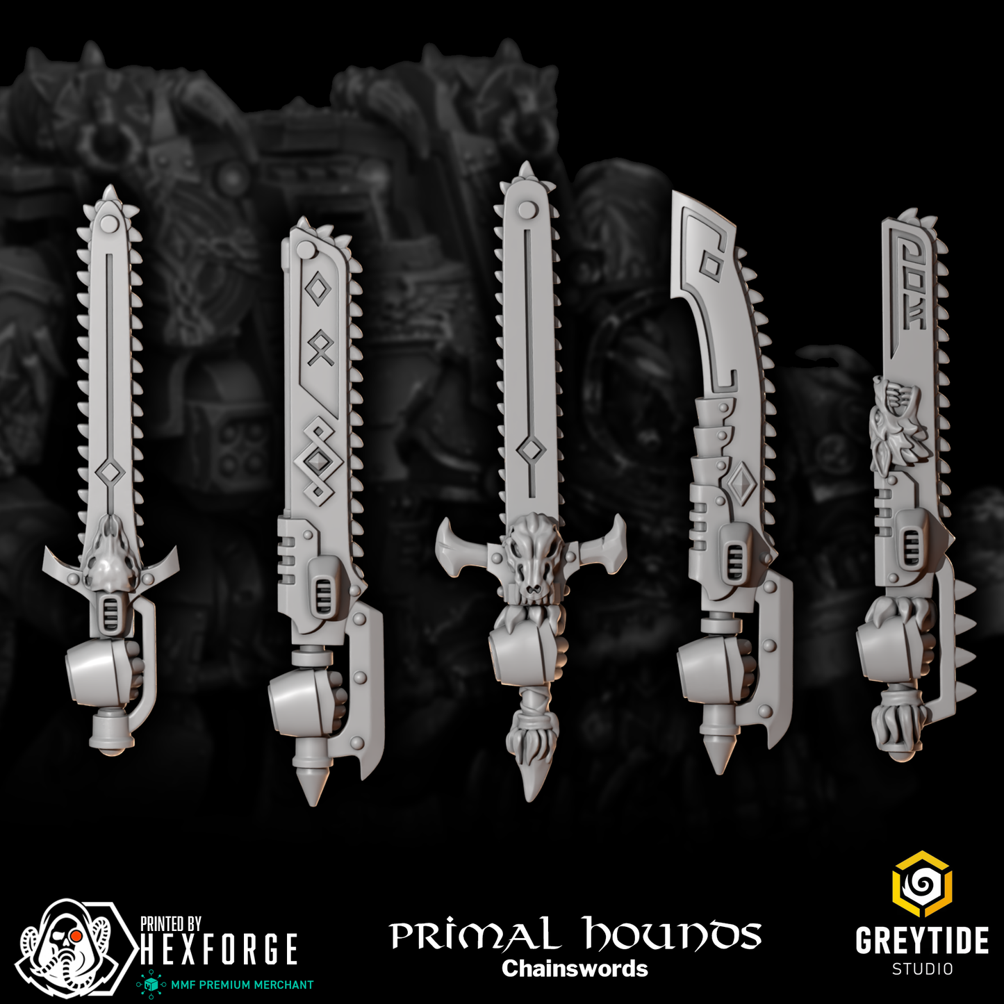 Primal Hounds - Chainswords