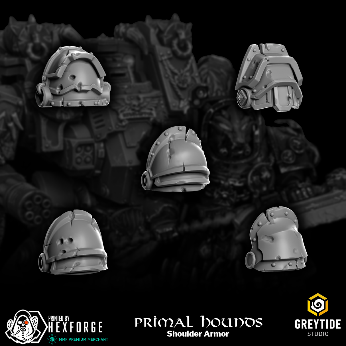Primal Hounds - Shoulder Armor