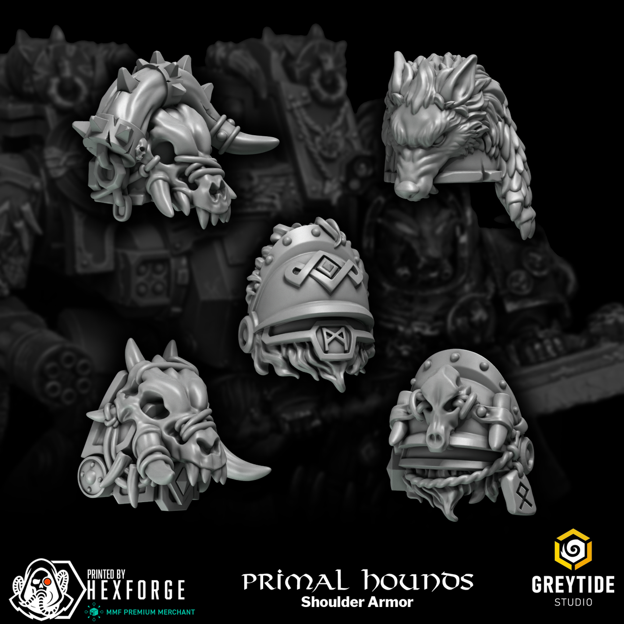 Primal Hounds - Shoulder Armor