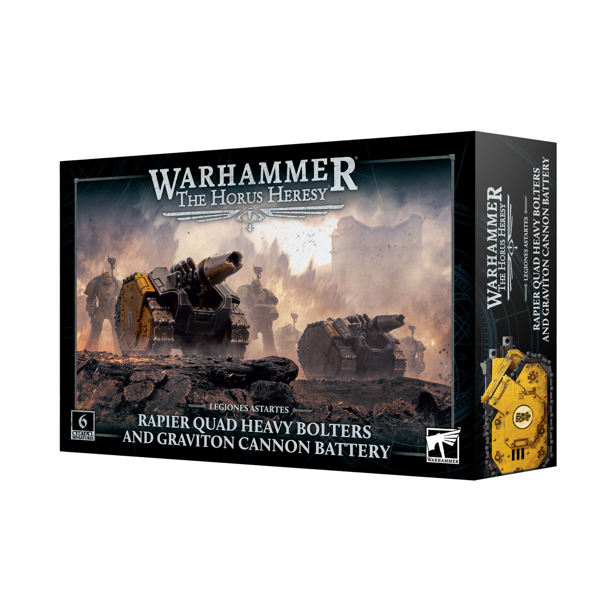 Rapier Quad Heavy Bolters and Graviton Cannon Battery