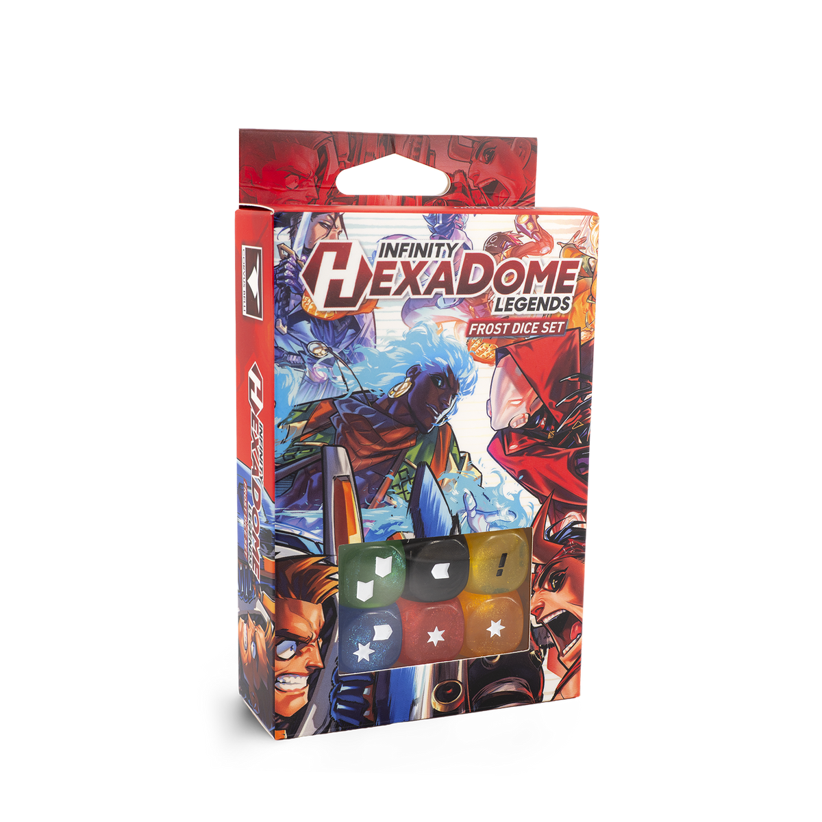 Infinity HexaDome Legends Frost Dice Set