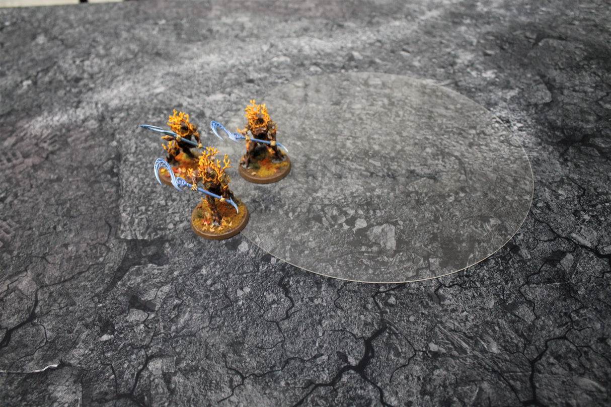 Acrylic Objective Zone Markers - For Use in Conquest (Not Official)