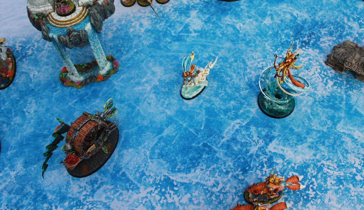 Frozen River - Neoprene Battle Mat with Bag