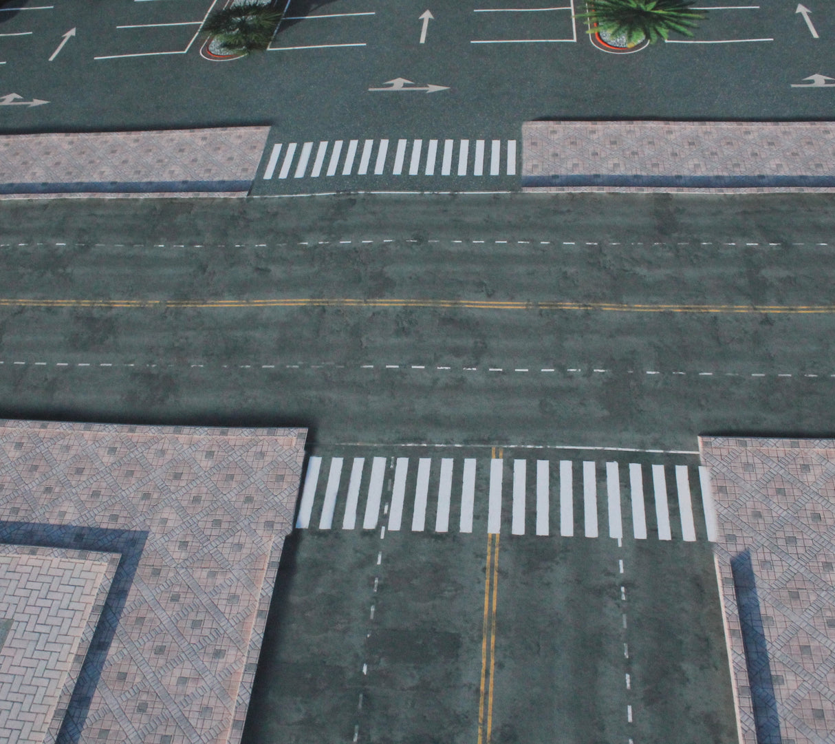 Modern City 1 - Neoprene Battle Mat with Bag