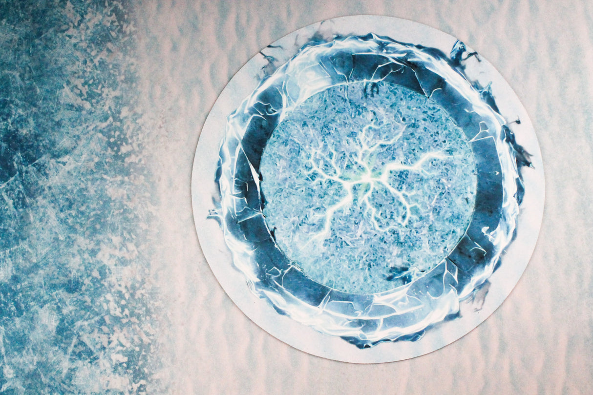 Double Sided 7.57" Neoprene Objective Markers - Fire and Ice