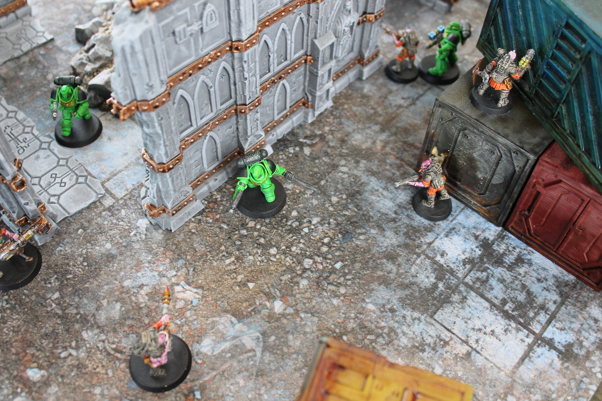 Urban Ruins - Neoprene Battle Mat with Bag