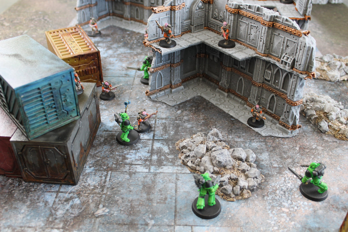 Urban Ruins - Neoprene Battle Mat with Bag