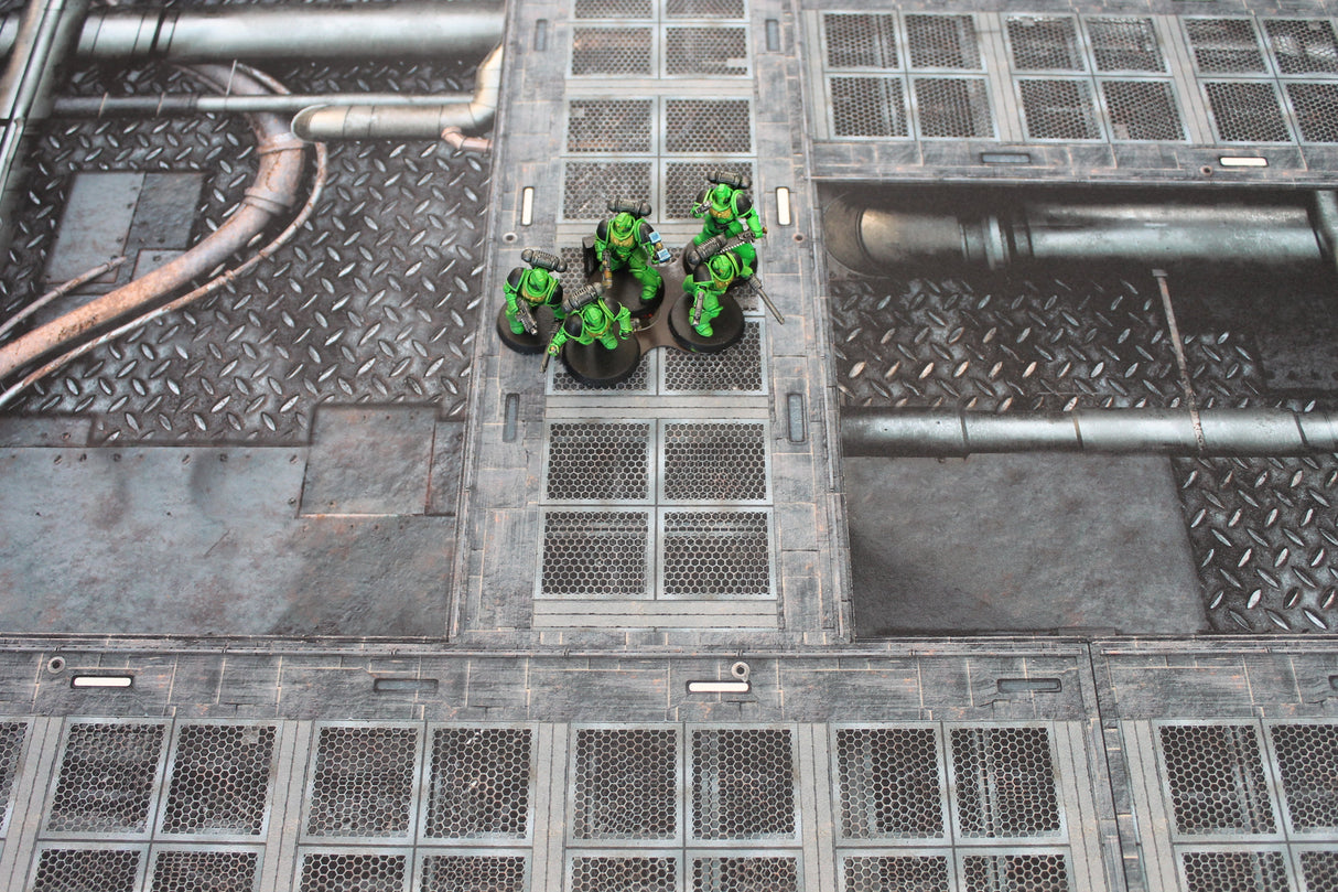 Grimdark Station - Neoprene Battle Mat with Bag