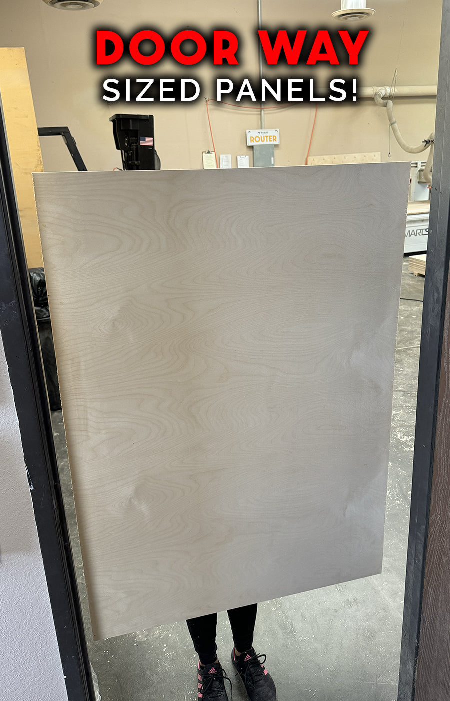 Trekell Jumbo Baltic Birch Panels - Large Scale Wooden Painting Canvases