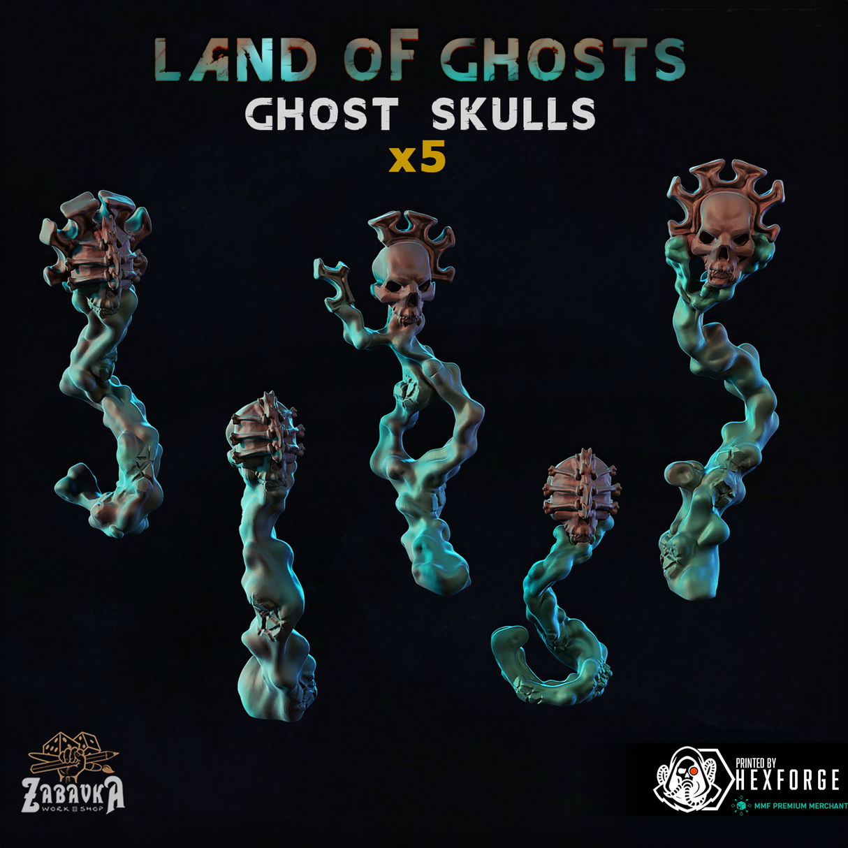 Land of Ghosts - Skulls and Crows