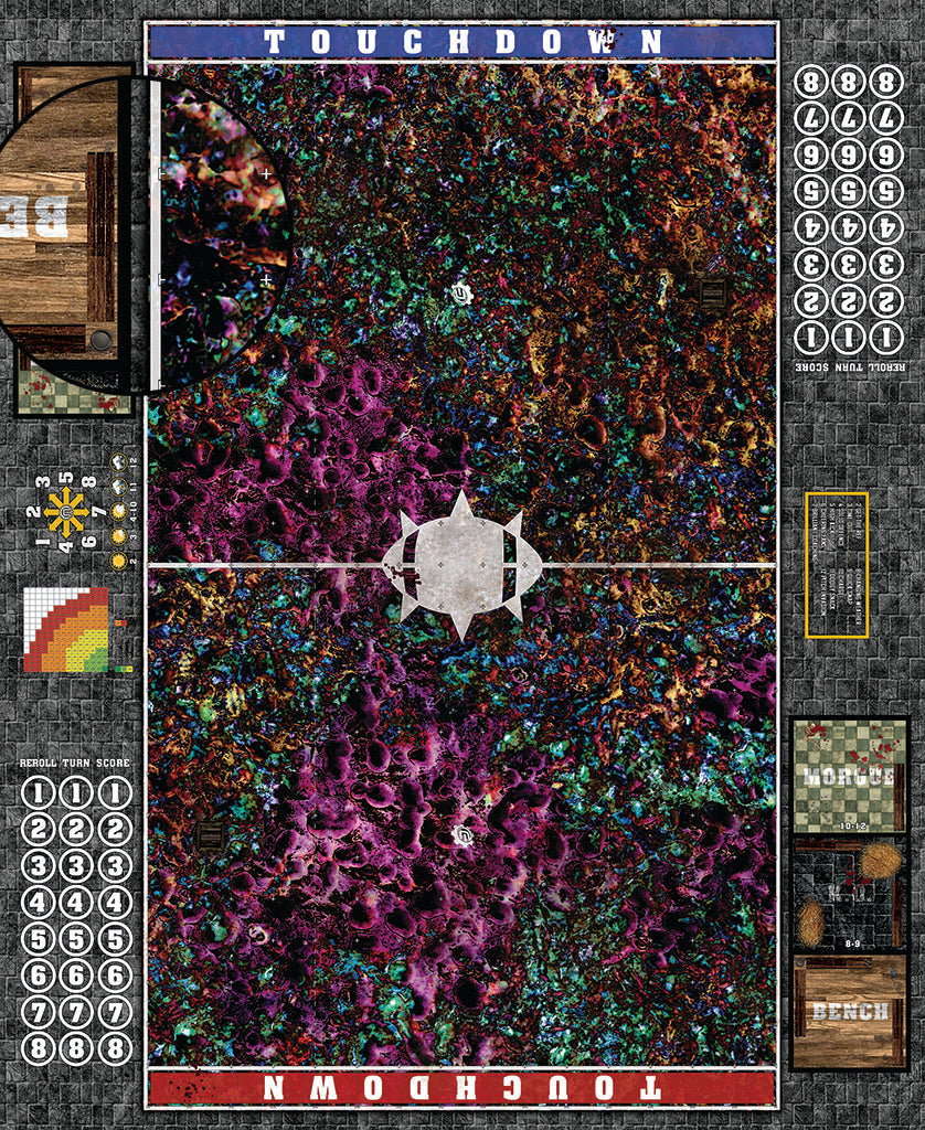 Mats by Mars: Chaos Realm Fantasy Football Play Mat / Pitch