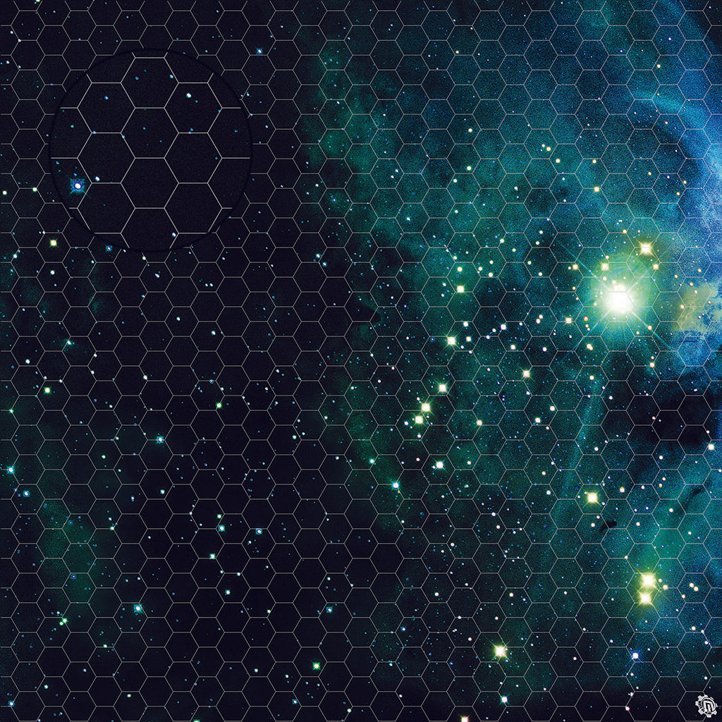Mats by Mars: Glimmer Dust Tabletop Wargaming Space Play Mat