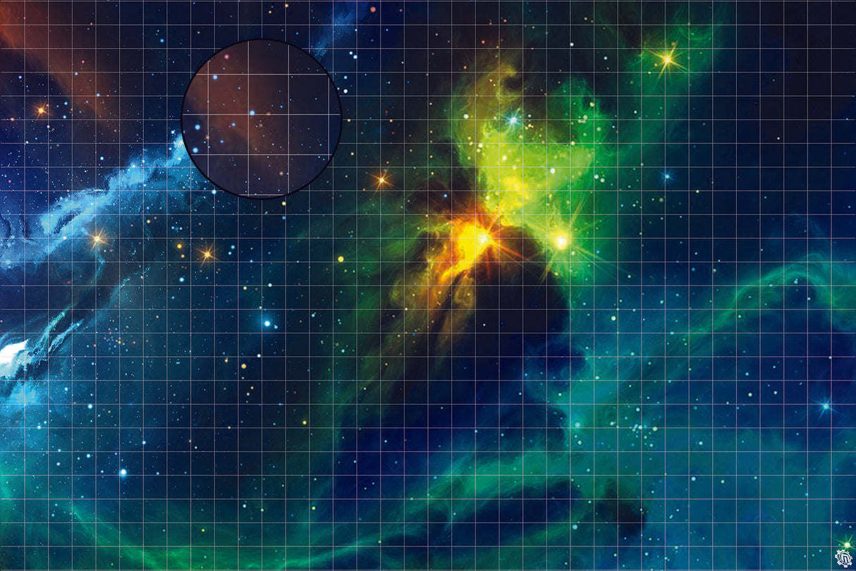 Mats by Mars: Cold Embrace Tabletop Wargaming Space Play Mat
