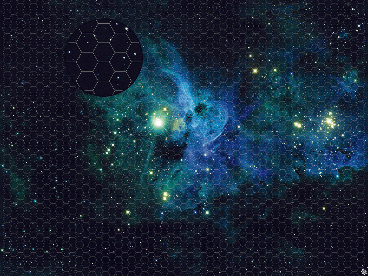 Mats by Mars: Glimmer Dust Tabletop Wargaming Space Play Mat