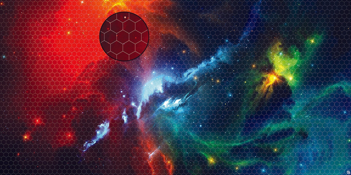 Mats by Mars: Dual Disturbance Tabletop Wargaming Space Play Mat