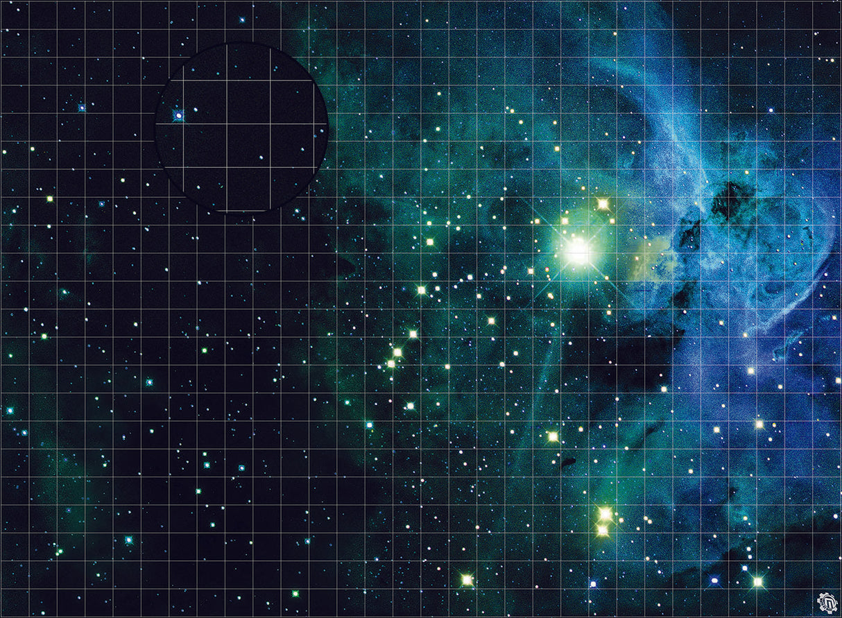 Mats by Mars: Glimmer Dust Tabletop Wargaming Space Play Mat