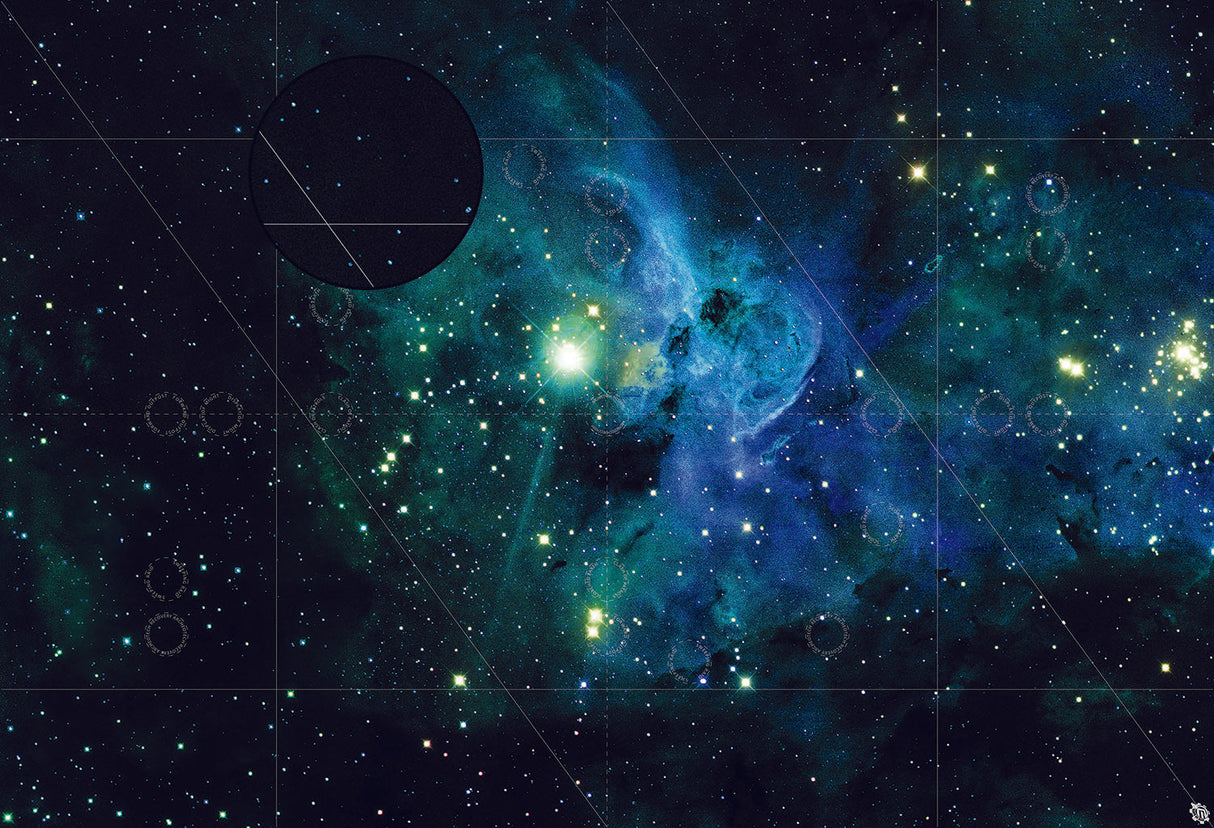 Mats by Mars: Glimmer Dust Tabletop Wargaming Space Play Mat
