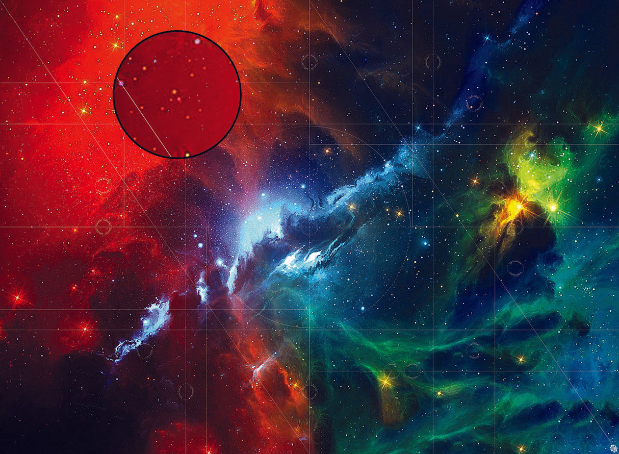 Mats by Mars: Dual Disturbance Tabletop Wargaming Space Play Mat