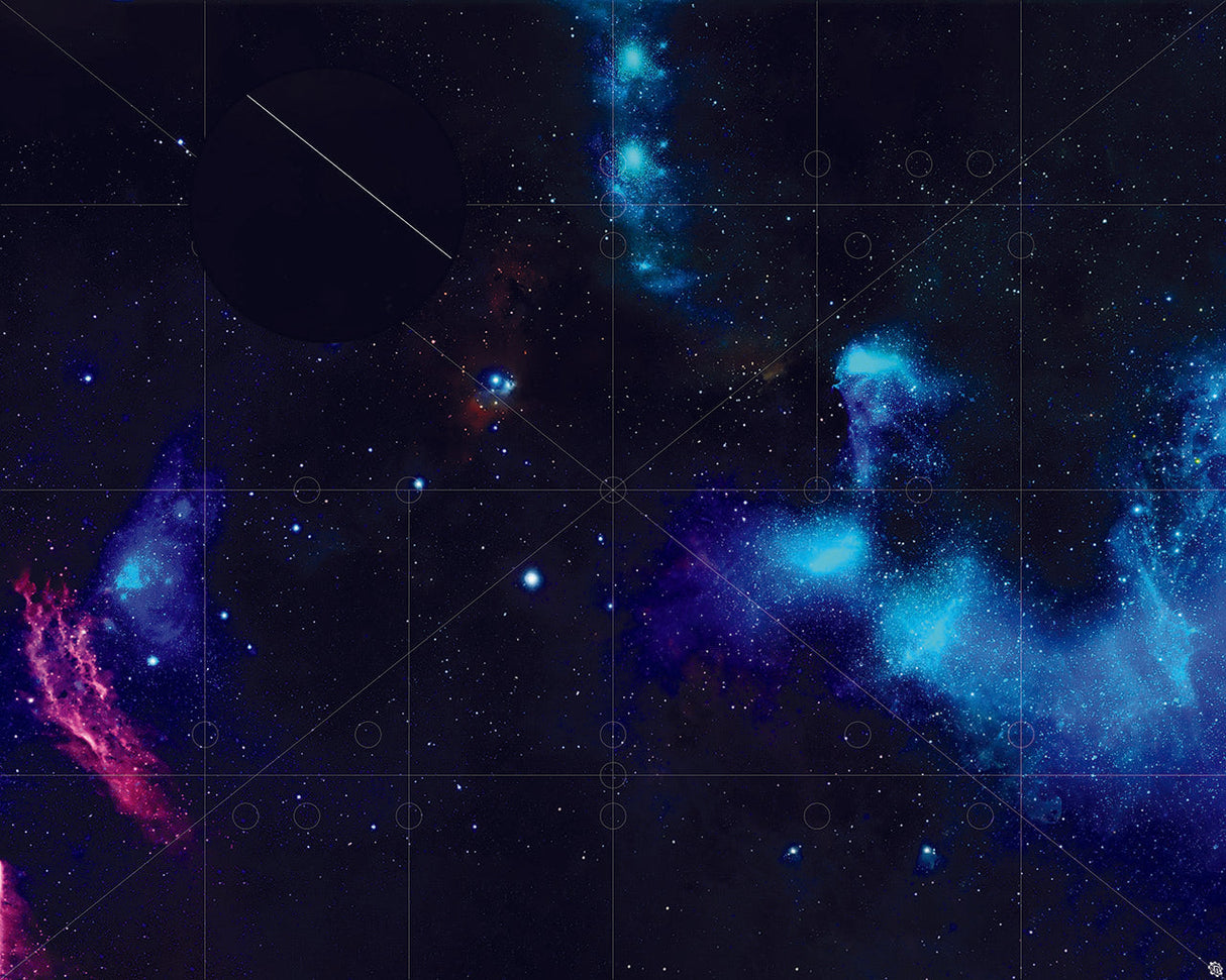 Mats by Mars: Silent Encounter Tabletop Wargaming Space Play Mat