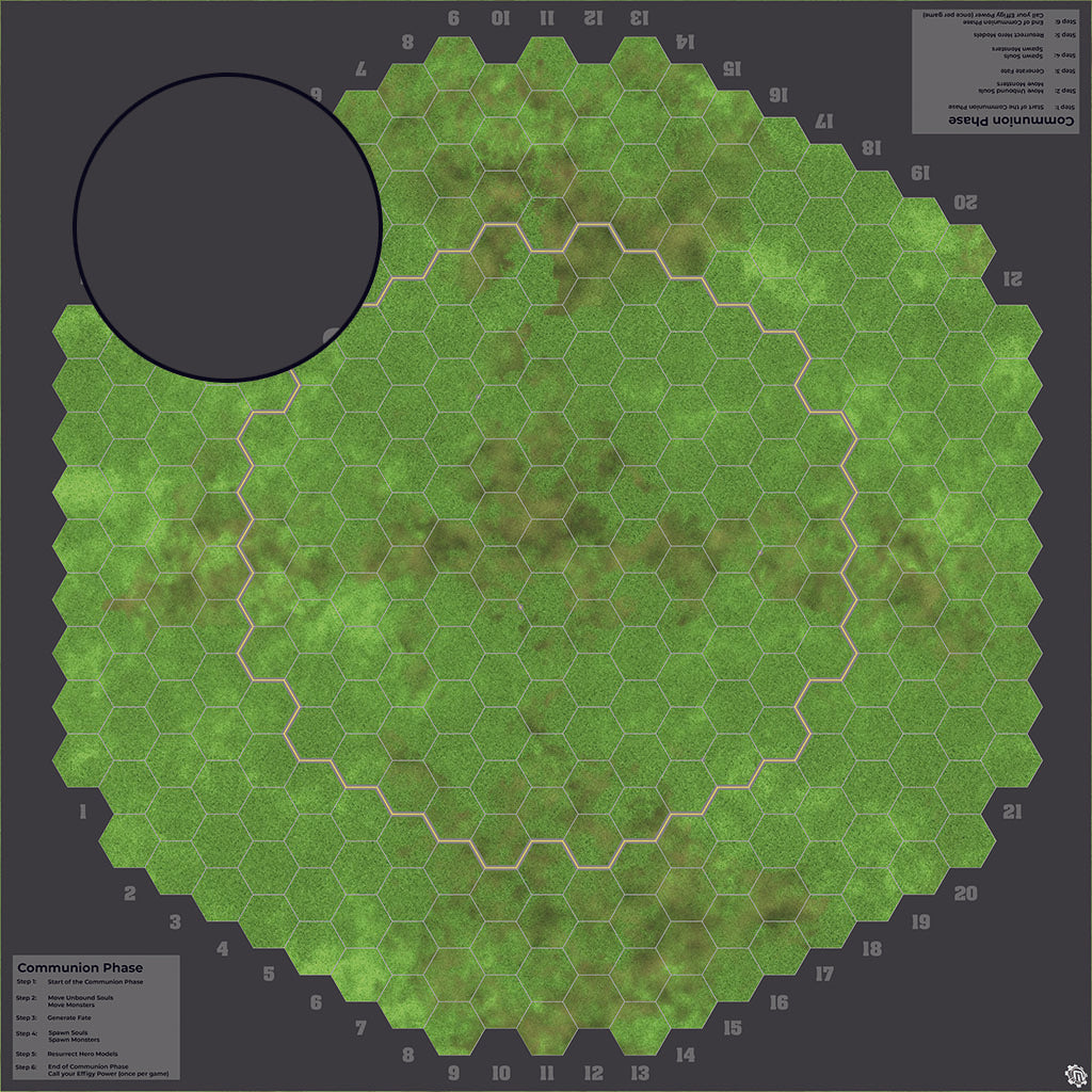 Mats by Mars: Verdant Fields Tabletop Wargaming Play Mat