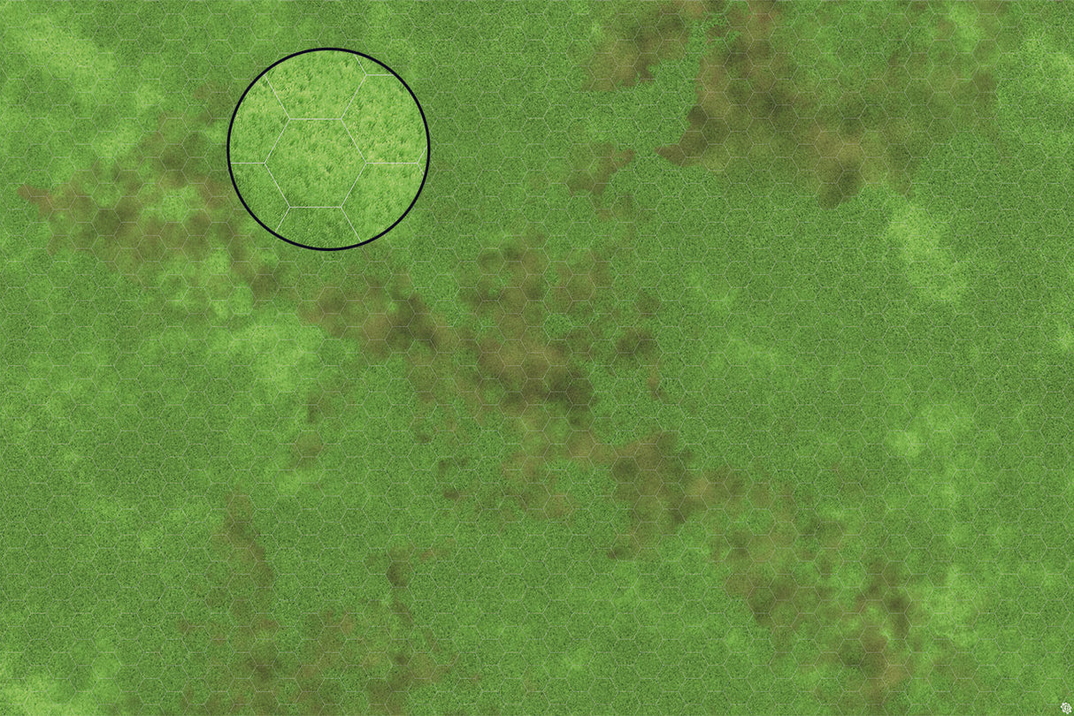 Mats by Mars: Verdant Fields Tabletop Wargaming Play Mat