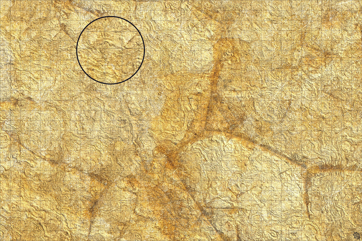 Mats by Mars: Parched Earth Tabletop Wargaming Play Mat