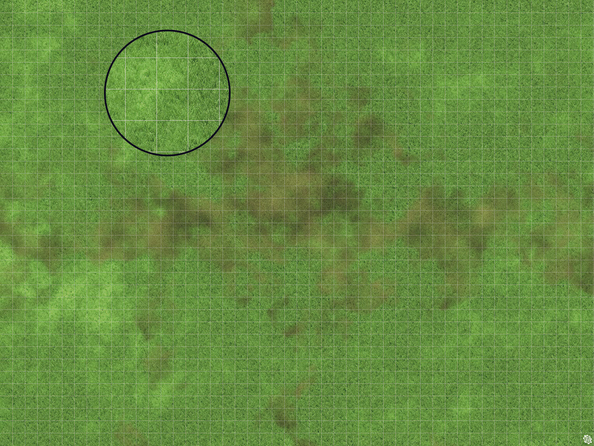 Mats by Mars: Verdant Fields Tabletop Wargaming Play Mat