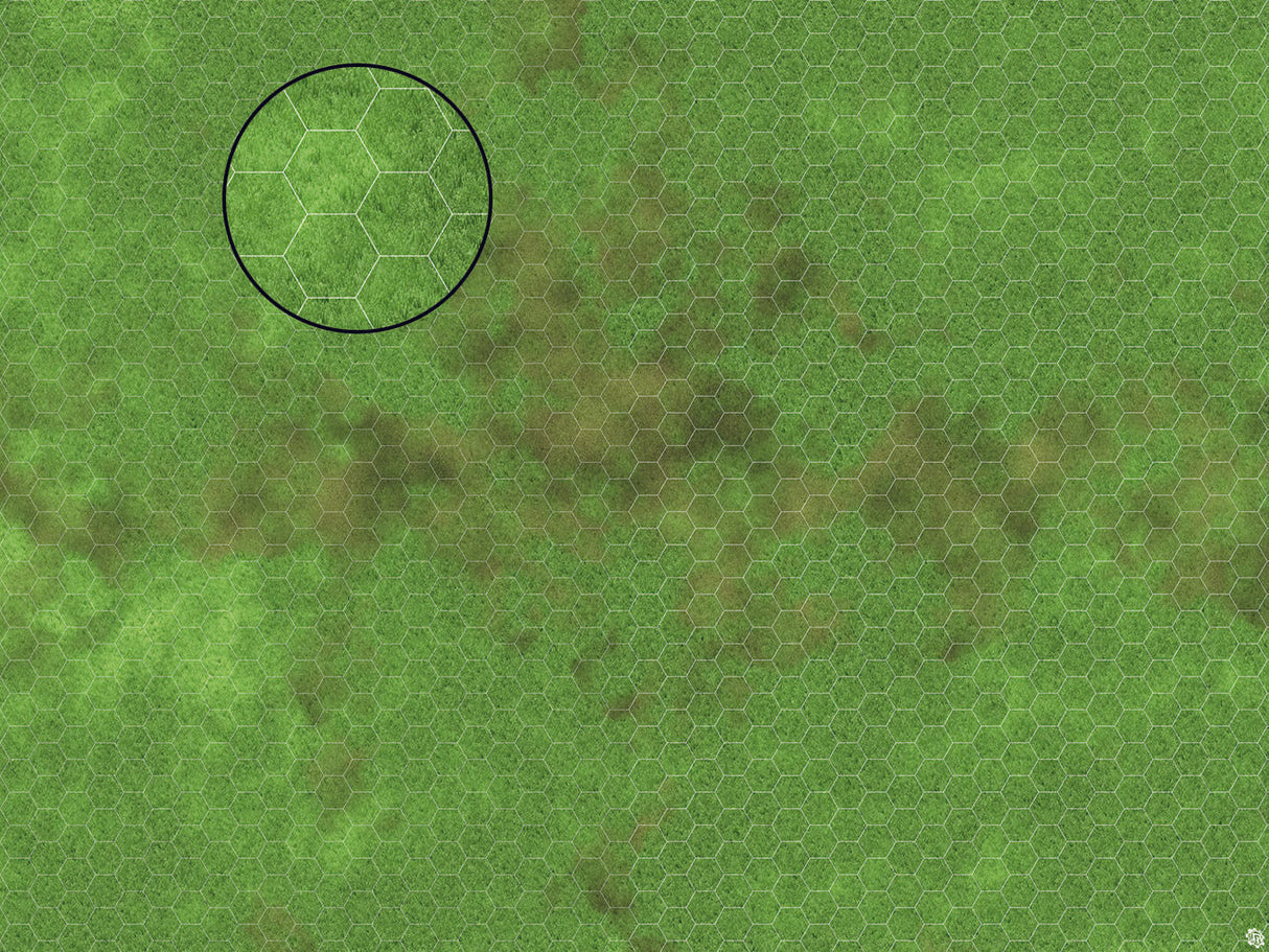 Mats by Mars: Verdant Fields Tabletop Wargaming Play Mat