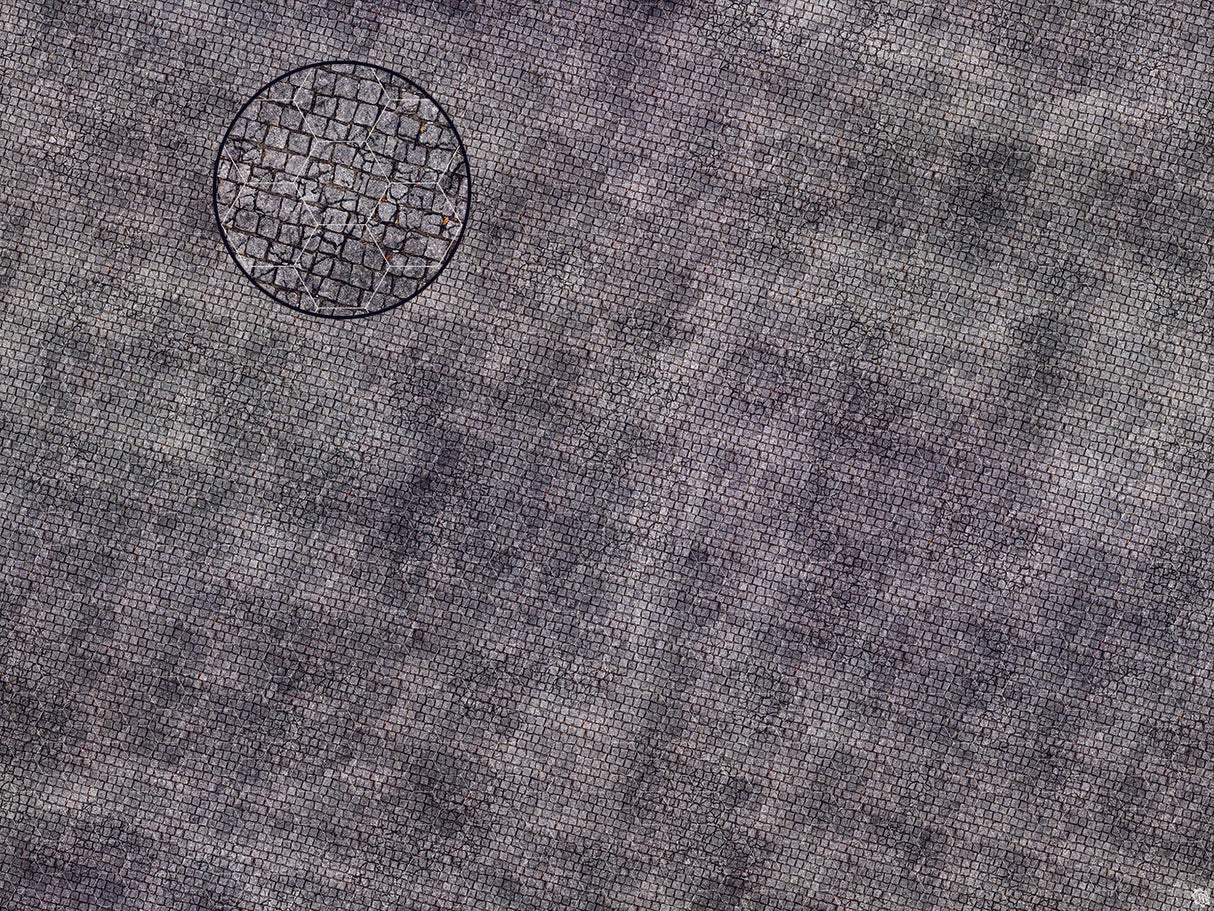 Mats by Mars: Bustling City Tabletop Wargaming Play Mat