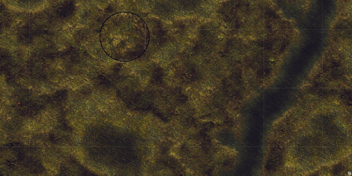 Mats by Mars: Swamplands Tabletop Wargaming Play Mat