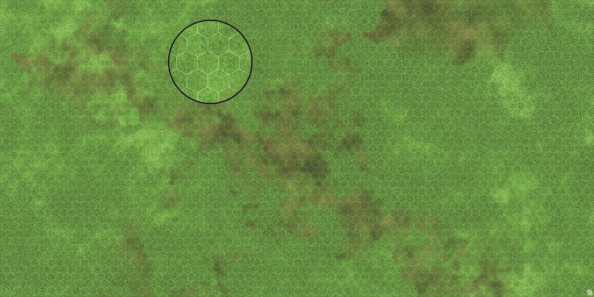 Mats by Mars: Verdant Fields Tabletop Wargaming Play Mat