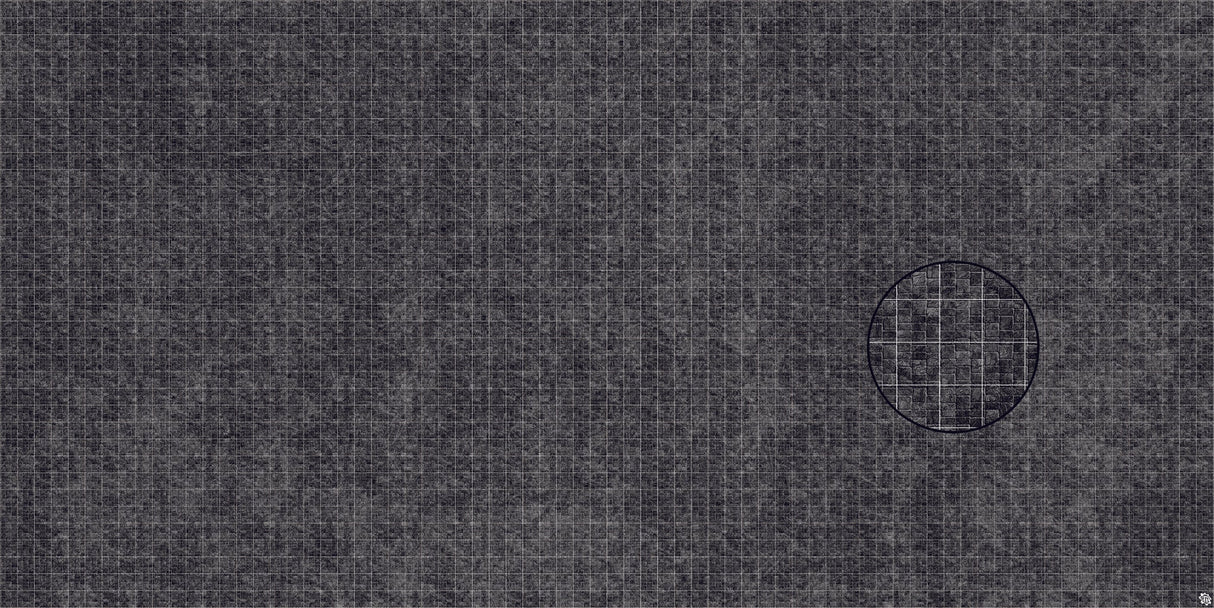 Mats by Mars: Sett in Stone (Grey) Tabletop Wargaming Play Mat