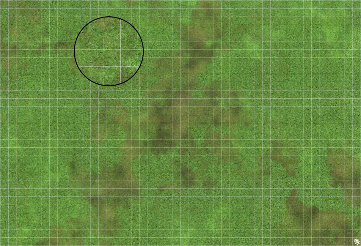 Mats by Mars: Verdant Fields Tabletop Wargaming Play Mat