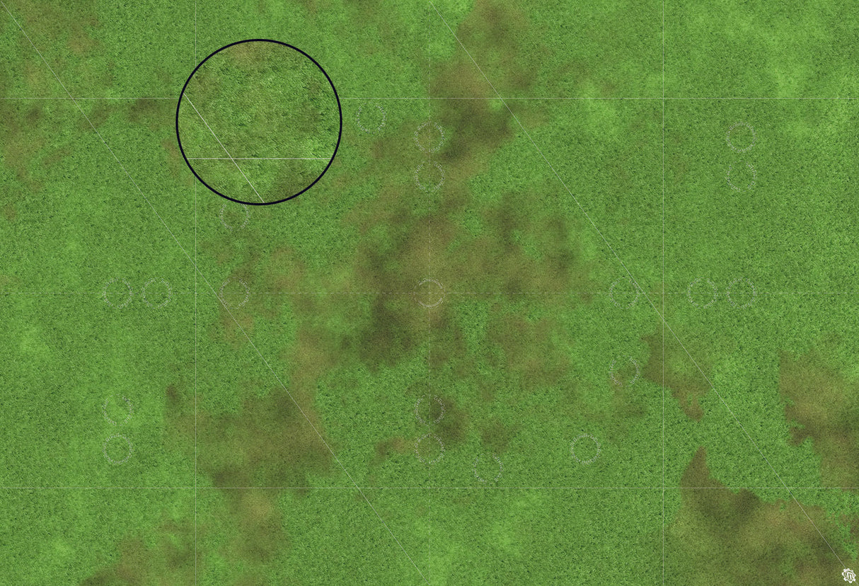 Mats by Mars: Verdant Fields Tabletop Wargaming Play Mat