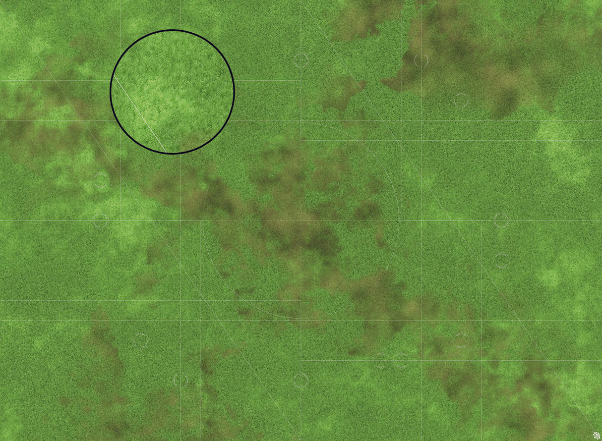 Mats by Mars: Verdant Fields Tabletop Wargaming Play Mat